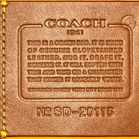 Coach 1941 Whipstitch Saddlebag Fringe Braided Pebbled Leather